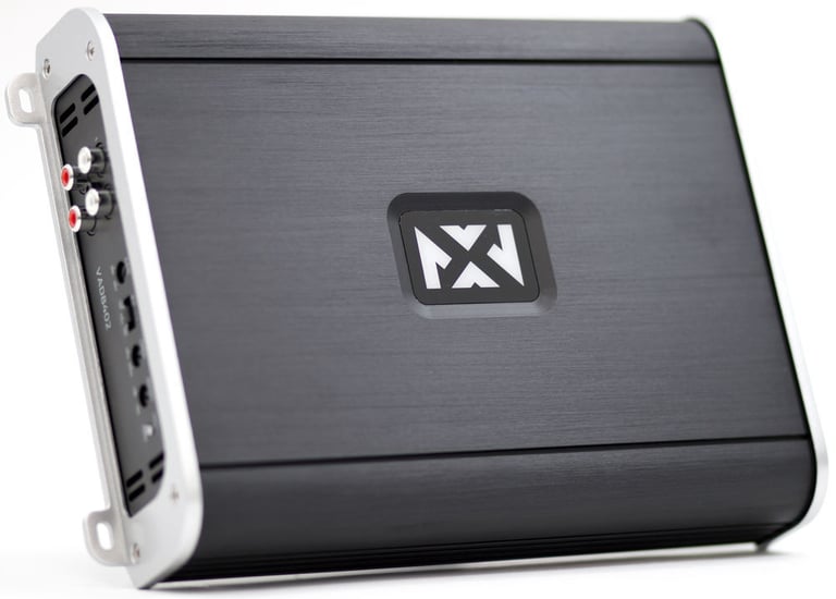 NVX VAD8402 Amplifier + (2) Alpine R-W12D2 12" Subwoofers + Belva Bak42Bk Image 21
