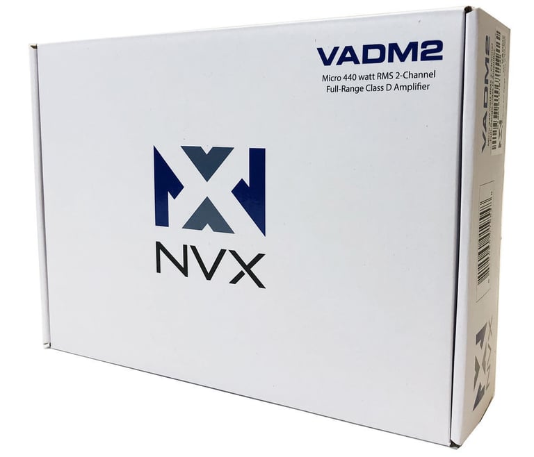 NVX VADM2 Amplifier + (2) JL Audio 10" Subwoofers + Belva Amp Kit Image 22