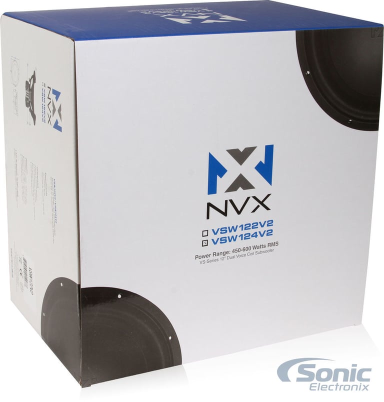 NVX VSW124v2 (VSW 124 v2) + Free 12" Sealed Enclosure! Image 13