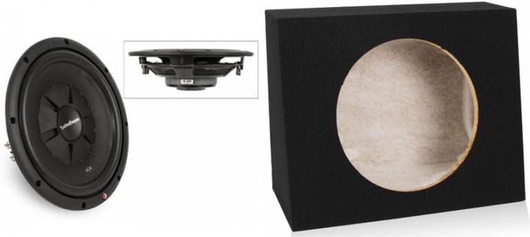 Rockford Fosgate Prime R2SD4-12 + Belva Sealed Enclosure Image 1
