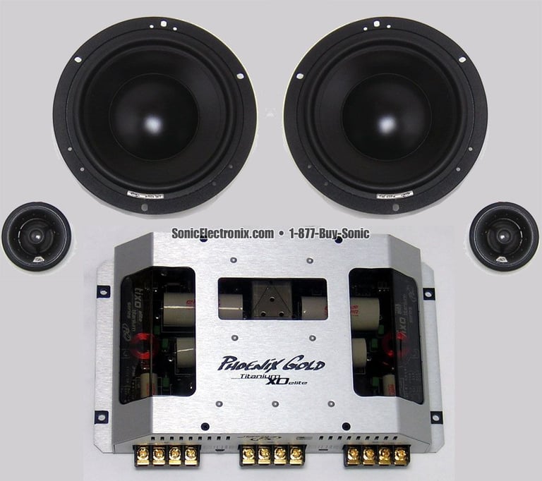 Phoenix Gold TI 6 Elite 6-1/2" Titanium Elite Component System ( TI6ELITE ) Image 1