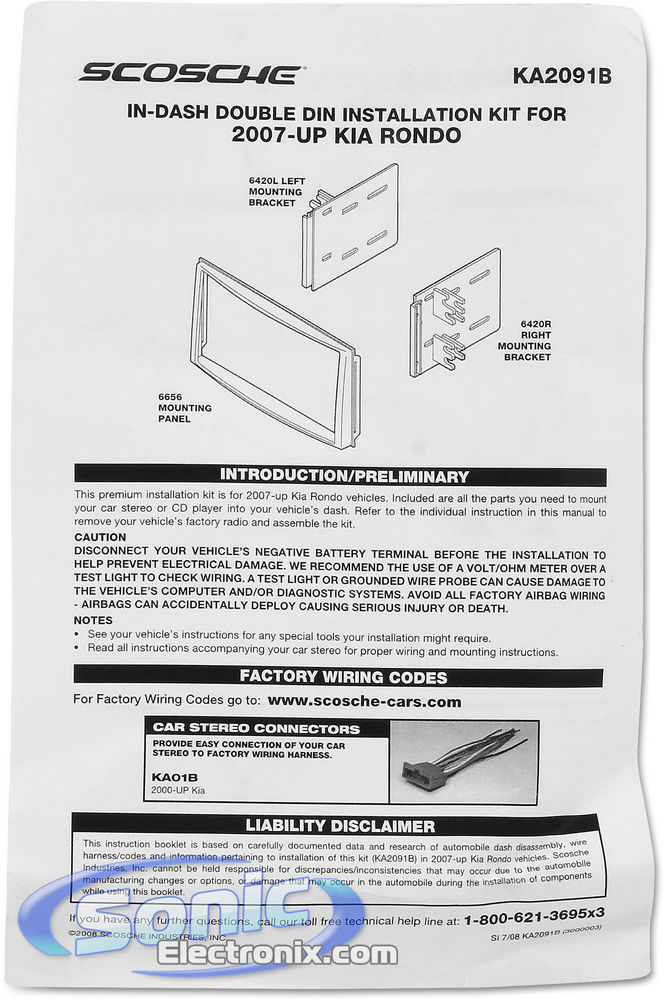 Scosche KA2091B Image 2