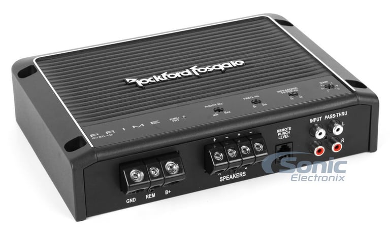 Rockford Fosgate R750-1D + NVX VSW122v2 + Free Sealed Enclosure + Amp Kit Image 9
