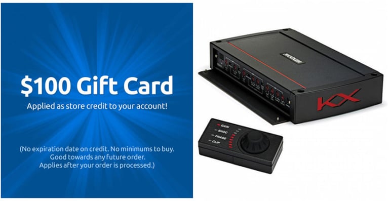 Kicker KXA800.5 (44KXA8005) + Free $100 Gift Card Image 1