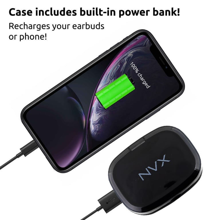 2 Sets || NVX INN81 and INN82 - INN8 Wireless Earbuds Two-pack Bundle Image 12