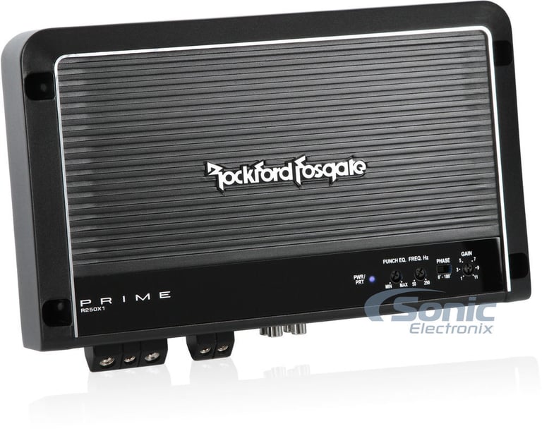 Rockford Fosgate Prime R250X1 + FREE Amplifier Wiring Kit Image 12