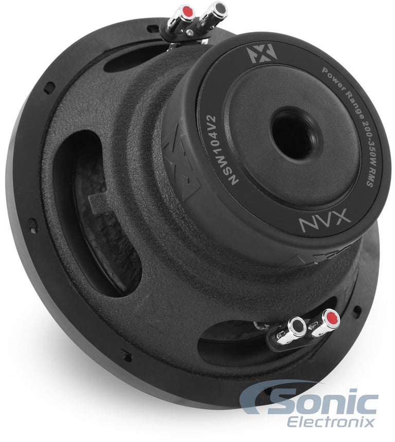 NVX NSW104V2 Subwoofer + Belva Sealed Enclosure Image 8