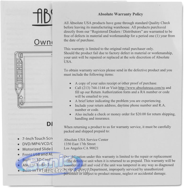 Absolute DMR-760BT Image 9
