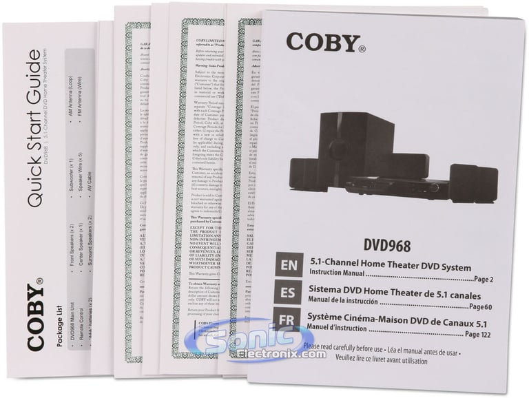 Coby DVD968 Image 20