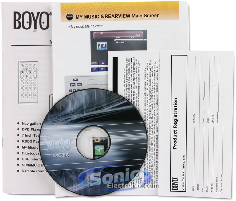 BOYO Vision AVN701S Image 12