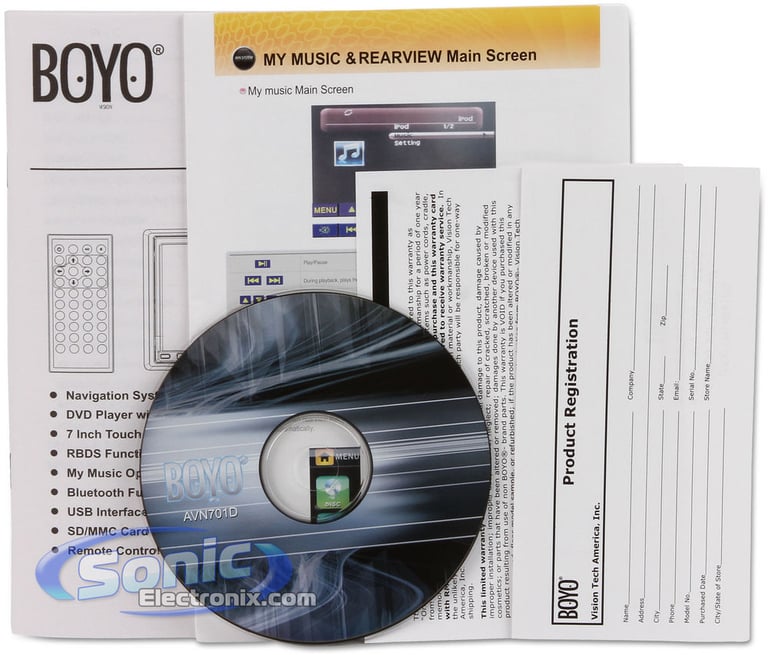 BOYO Vision AVN701D Image 11