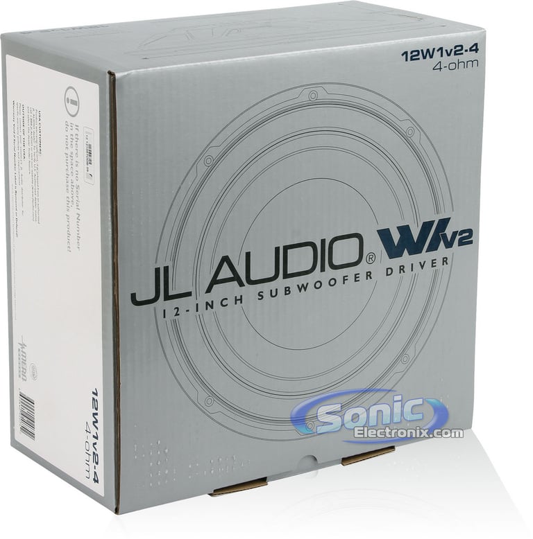 JL Audio 12W1v2-4 Open Box Image 5