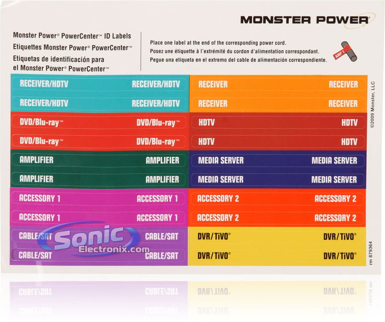 Monster Cable PowerCenter Surge Protector (MP AV 775G) Image 5