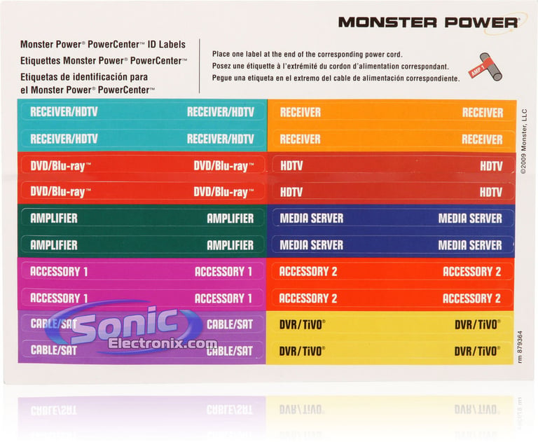 Monster Cable PowerCenter Surge Protector (MP HT 800G) Image 6