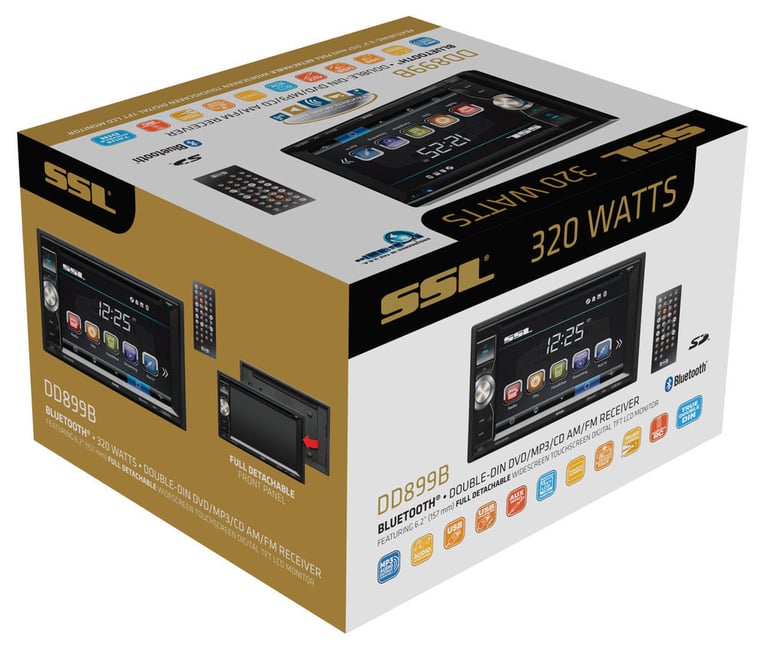 SoundStorm DD899B Stereo with Free Backup Camera Image 5