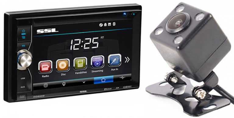 SoundStorm DD899B Stereo with Free Backup Camera Image 1