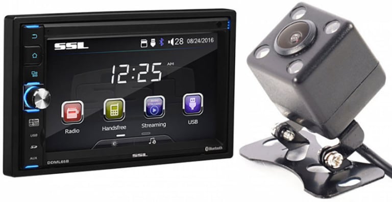 SoundStorm DDML65B Stereo with Free Backup Camera Image 1