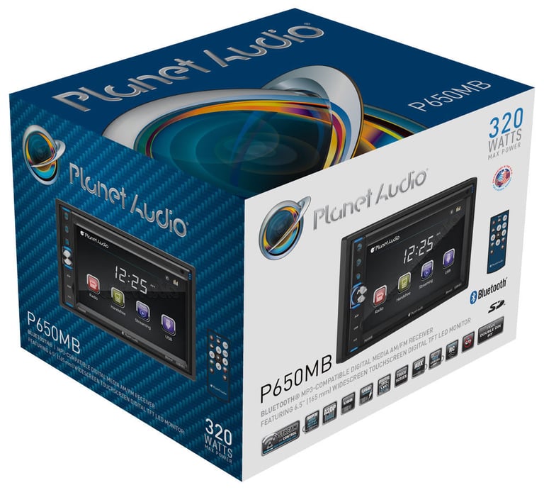Planet Audio P650MB Stereo with Free Backup Camera Image 8