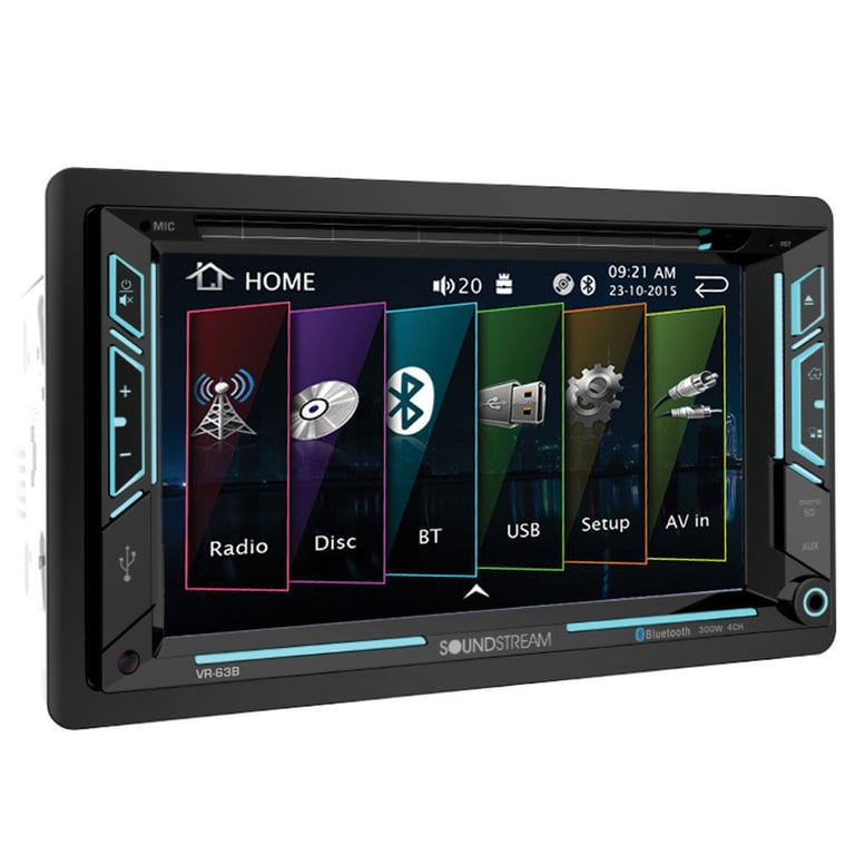 Soundstream VR-63B Stereo with Free Backup Camera Image 2