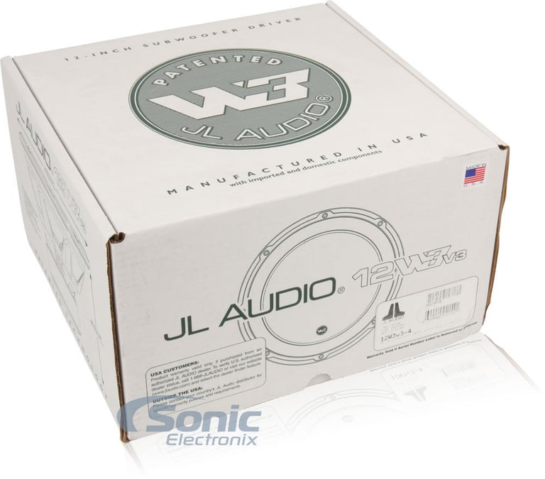 (2) JL Audio 12W3v3-2 with Sealed Dual Enclosure Image 10