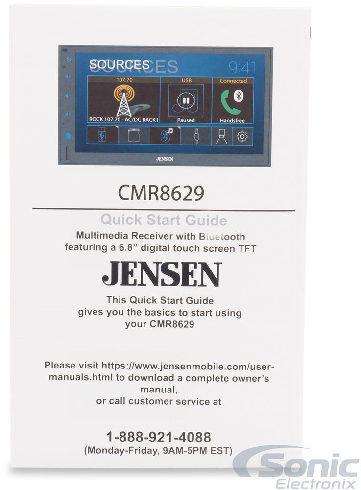 Jensen CMR8629 Stereo with Free Backup Camera Image 15