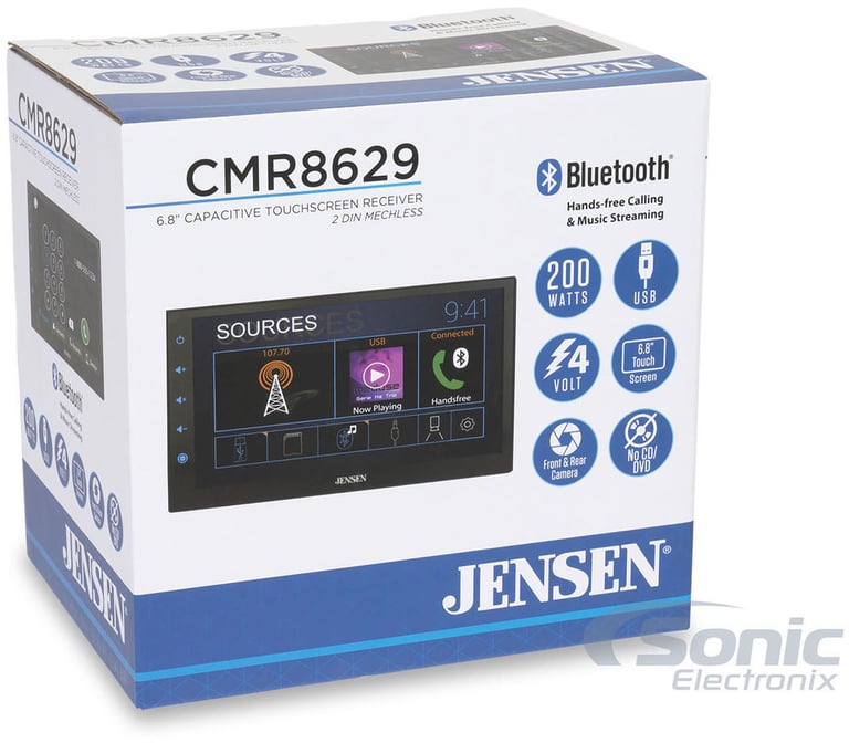 Jensen CMR8629 Stereo with Free Backup Camera Image 16