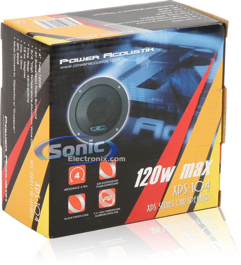 Power Acoustik XPS-104 (Sold Individually) Image 8