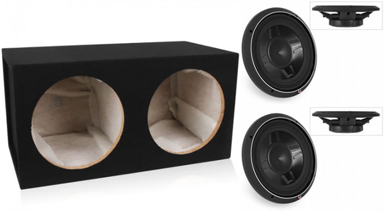 (2) Rockford Fosgate P3SD2-12 Subwoofers with Sealed Dual Enclosure Image 1