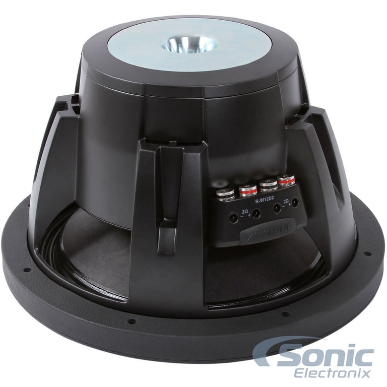 (2) Alpine R-W12D2 Subwoofer with Free Dual 12" Sub Enclosure Image 11