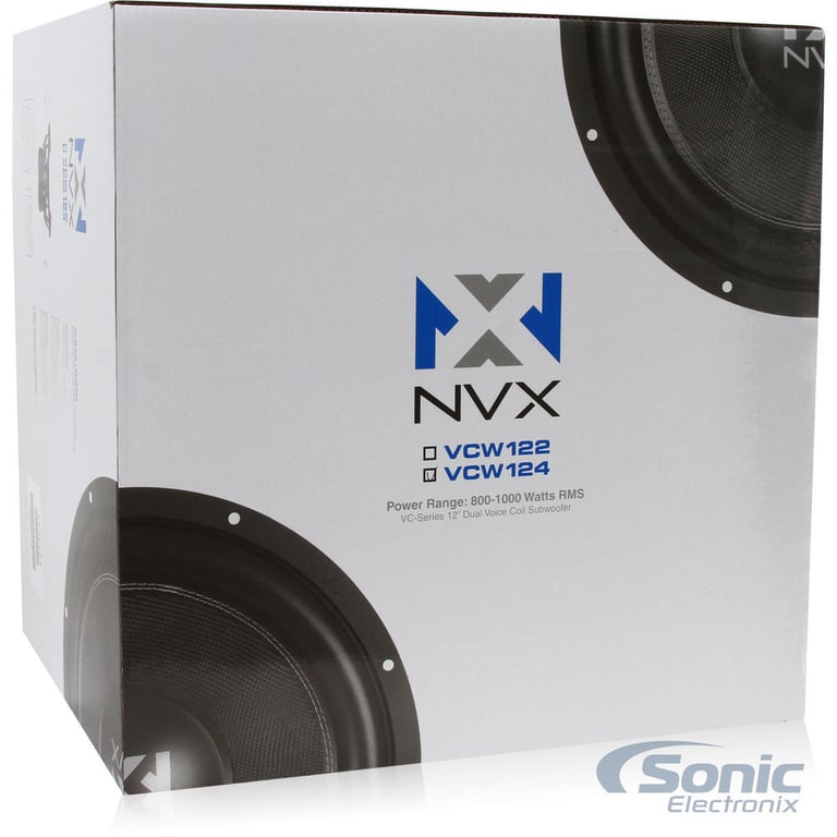 (2) NVX VCW124 with Sealed Dual Enclosure Image 21