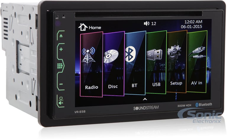 Soundstream AptiX VR-65B Stereo with Free Backup Camera Image 3