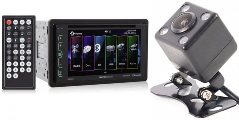 Soundstream AptiX VR-65B Stereo with Free Backup Camera Image 1