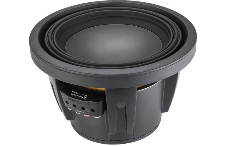 (2) Alpine R-W10D2 Subwoofers with Free Enclosure Image 7
