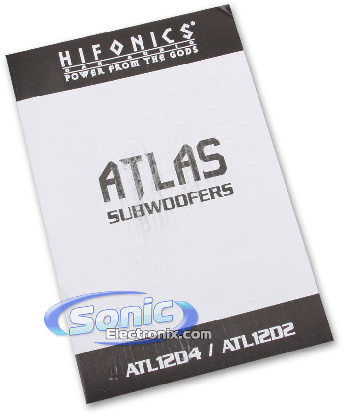 Hifonics ATL12D4 Open Box Image 10