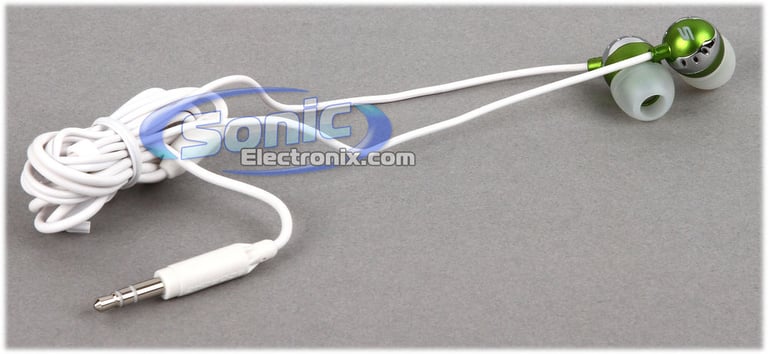 Scosche HP6G thudBUDS In-Ear Headphones/Earbuds (Green) Image 2