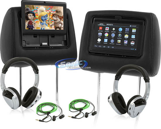 Vizualogic 957-UNIVERSAL-KIT-BLACK Smart Logic Android Tablet System Image 1