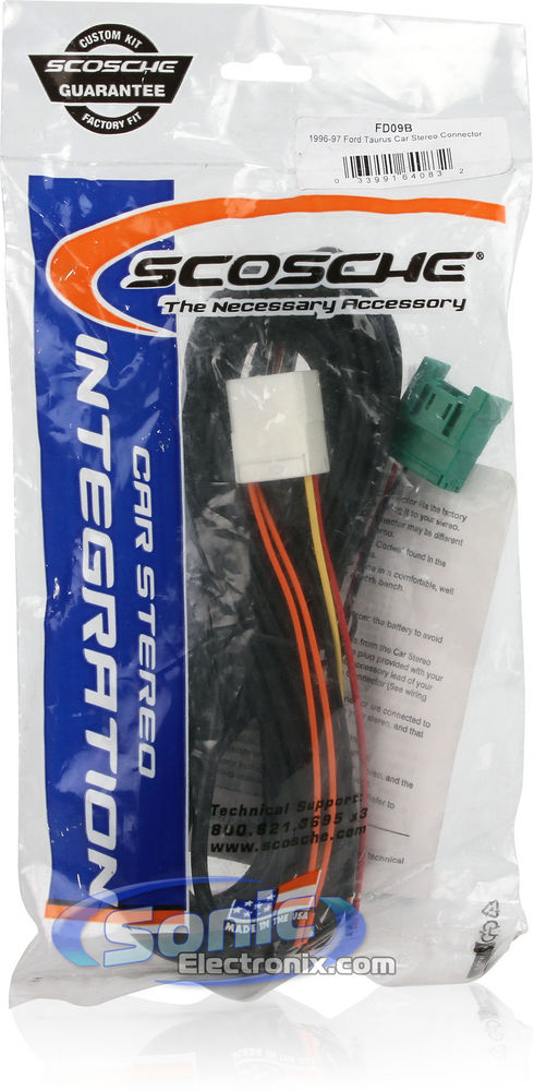 Scosche FD09B Wiring Harness Image 8