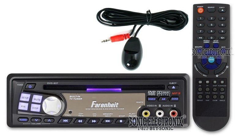 Farenheit DVD-63T (No FM/AM Tuner or amp built-in) Image 1