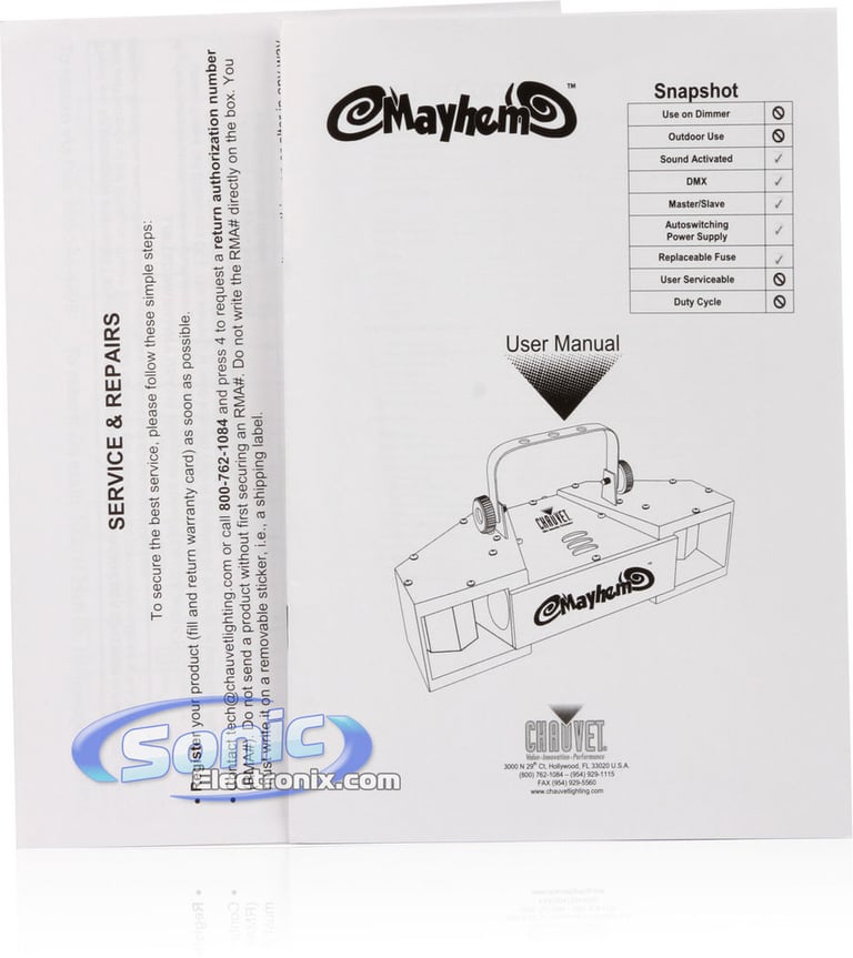 Chauvet MAYHEM Image 7