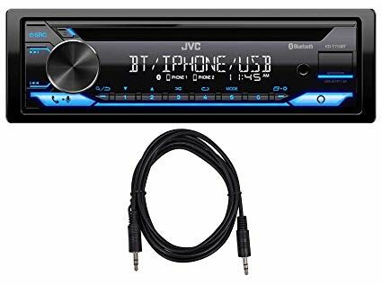 JVC CD Receiver w/Bluetooth USB/iPhone/Android/XM For 2000-04 Mitsubishi Montero Image 1