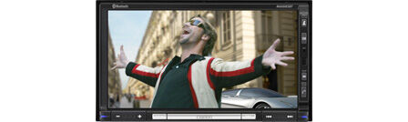Clarion Double DIN In-Dash DVD w/ GPS Navigation Combo: Clarion MAX685BT + Clarion NAX980HD Image 1