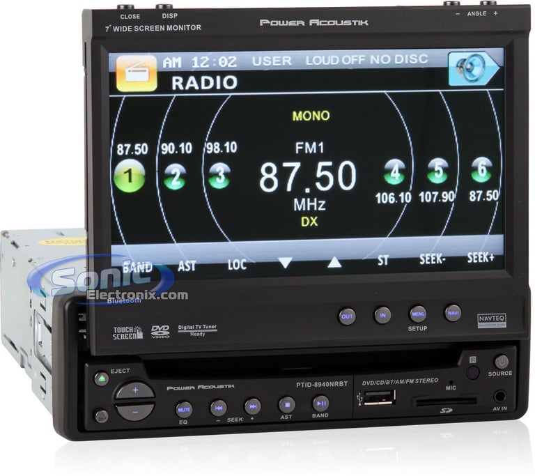 Power Acoustik PTID-8940NRBT Image 2