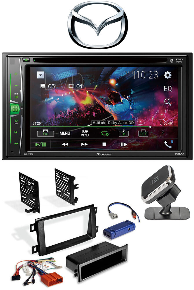 Pioneer AVH-211EX Bundle #23 for select Mazda vehicles Image 1