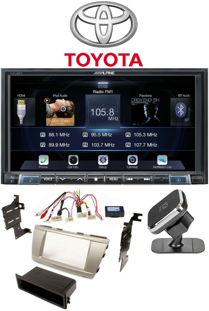 Alpine iLX-207 Bundle #25 for select Toyota Camry vehicles Image 1