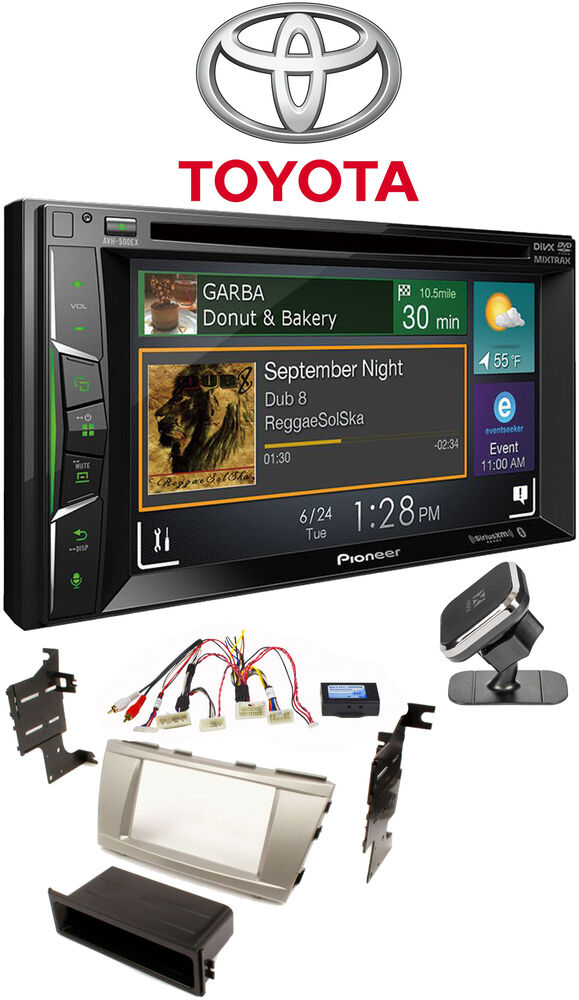 Pioneer AVH-500EX Bundle #26 for select Toyota Camry vehicles Image 1