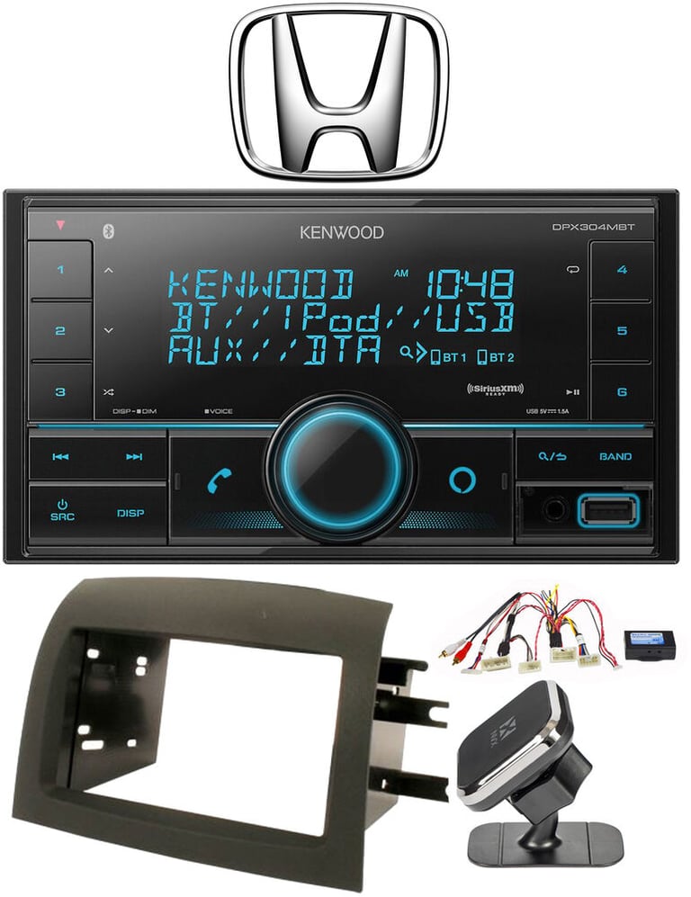 Kenwood DPX304MBT Bundle #31 for select Toyota Sienna vehicles Image 1