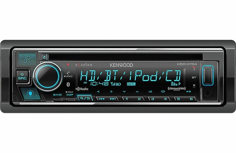 Kenwood eXcelon KDC-X704 Bundle #34 for select GM vehicles Image 2