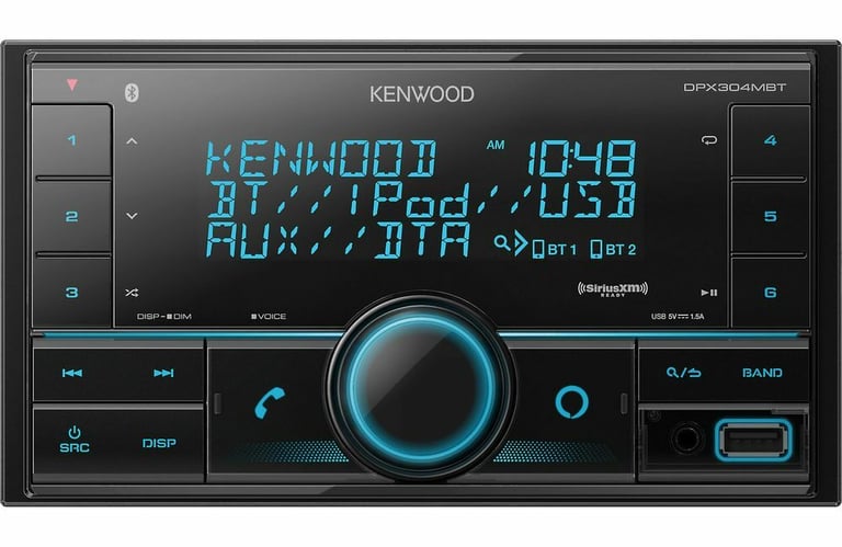 Kenwood DPX304MBT Bundle #38 for select Toyota 4-Runner vehicles Image 2