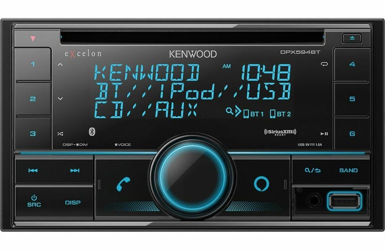 Kenwood eXcelon DPX594BT Bundle #39 for select Tundra and Sequoia vehicles Image 2