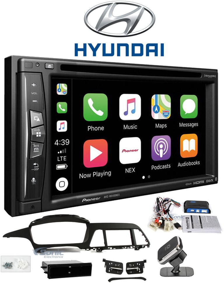 Pioneer AVIC-W6400NEX Bundle #45 for select Hyundai Sonata vehicles Image 1